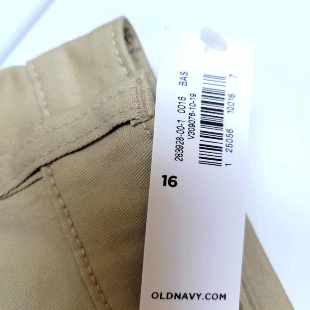 Old Navy uniform pants 16 skinny